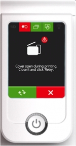 Pirmasis plastikinių kortelių spausdintuvas EVOLIS PRIMACY su spalvotu liečiamu ekranu