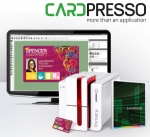 EVOLIS kortelių spausdintuvai bus komplektuojami su CARDPRESSO programa